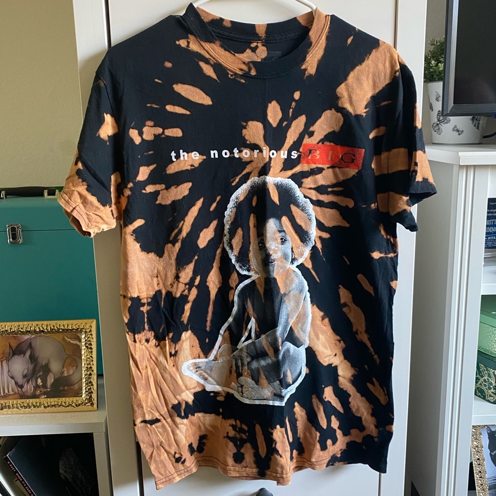 Tie-Dye Notorious BIG Shirt